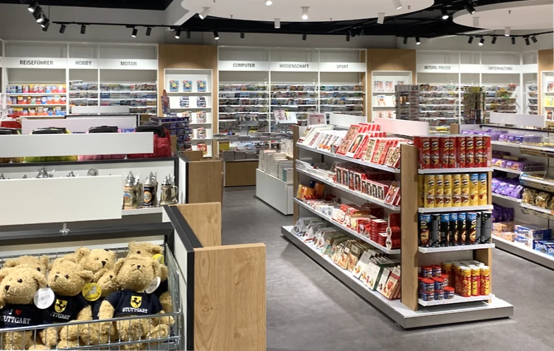 Klaus Mueller Ladenbau: Airport Kiosk