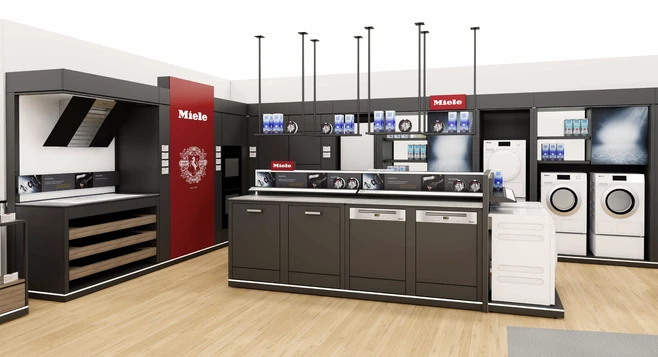 Klaus Mueller Ladenbau: Verkaufsflächen für Miele